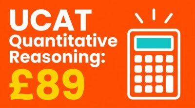 UCAT Quantitative Reasoning video course with shortcut techniques and timed strategies for UK medical school applicants