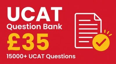 UCAT Question Bank with 15,000+ practice questions across all five sections for UK 2026 medical school entry